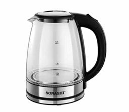 غلاية زجاجية SONASHI 1.8 SKT-1809