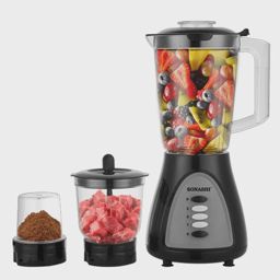 SONASHI Blender avec hachoire en plastique 1.5L 600W SB-160N