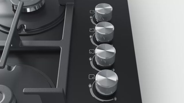 BOSCH Plaque de cuisson  60 cm  Noir  POP6C6O90O