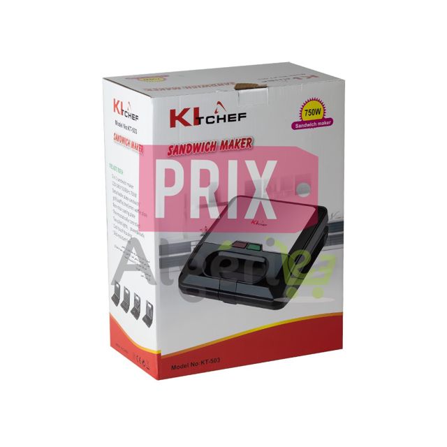 KitChef Grille panineuse 5en1  750 WAT KT-503