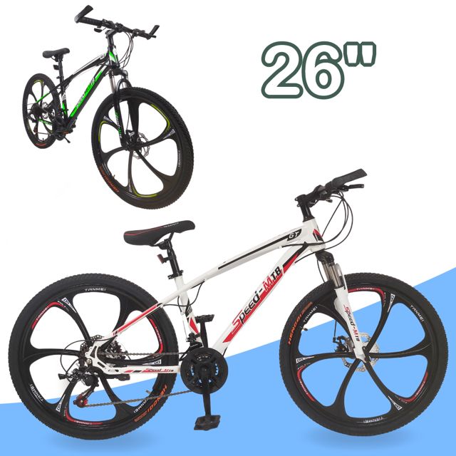 Speed vélo pour adultes roues à 6 batons 26 pouces