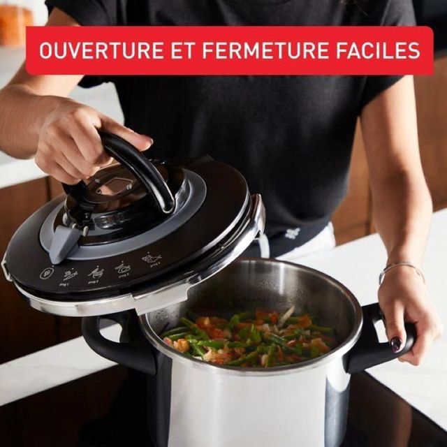 SEB cocotte clipso+ Chef+ 4.5L 4programmes