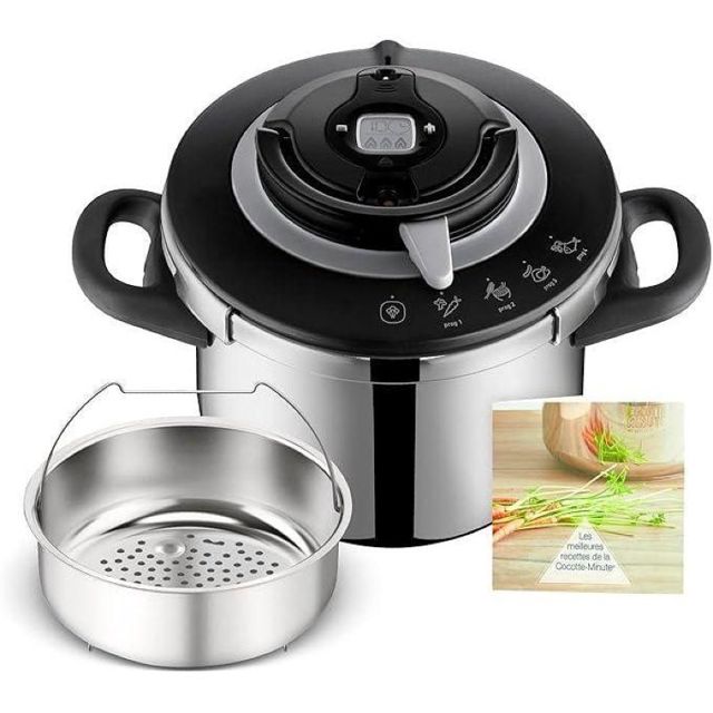 SEB cocotte clipso+ Chef+ 4.5L 4programmes