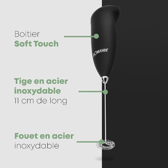 Bomann Mousseur à Lait Soft Touch   MS 344 CB
