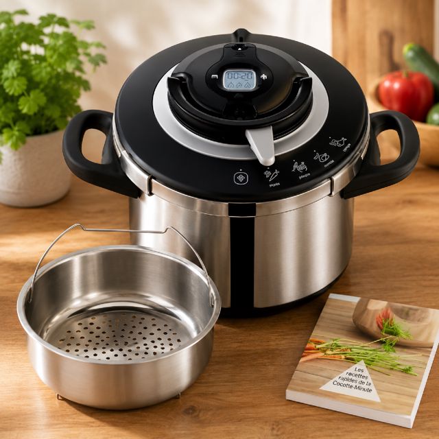 Seb cocotte clipso+ chef 10L 4Programmes