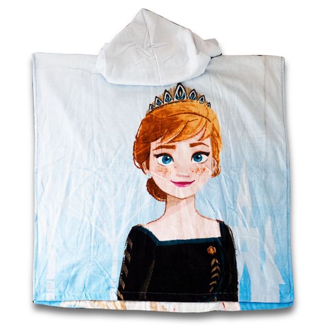 Serviette de Bain Frozen avec Chapeau Bébé