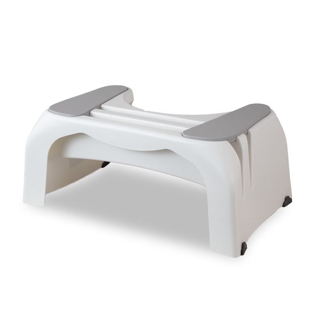 Tabouret De Toilettes/Physiotab  solide  Blanc