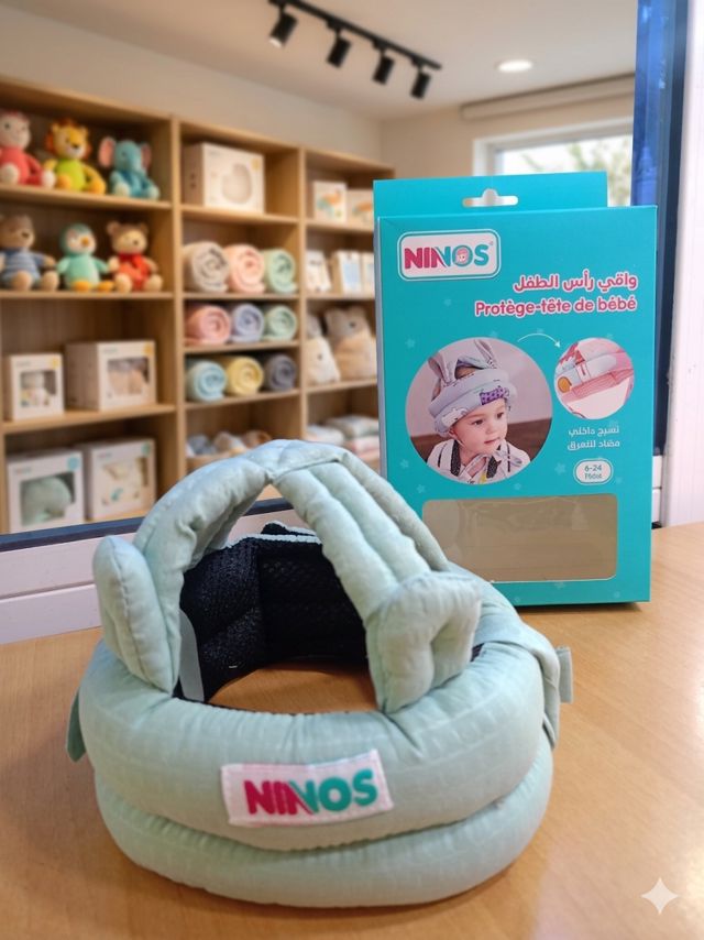 Protège à tête casque bébé