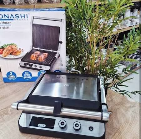 Panineuse SONASHI Grill et Barbecue 2000W SGT-860