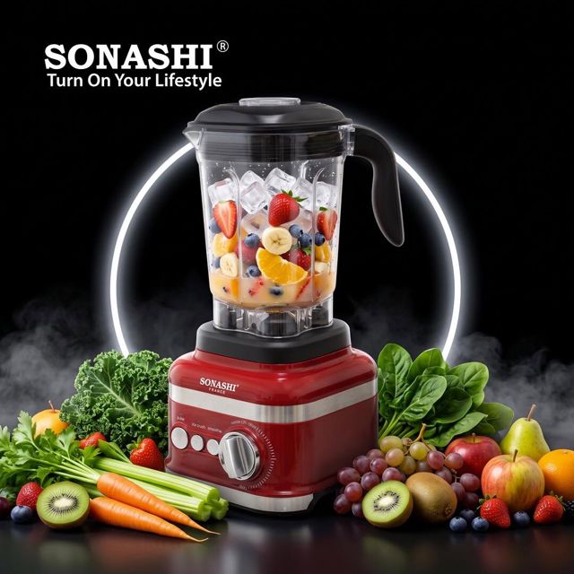 SONASHI BLENDER PROFESSIONELLE 2L 1200W INCASSABLE SB-207