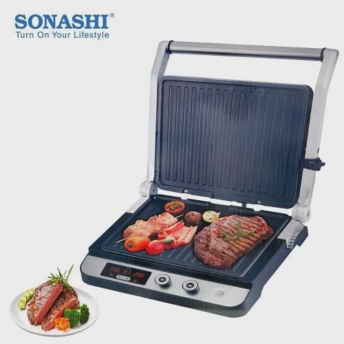 Panineuse SONASHI Grill et Barbecue 2000W SGT-860